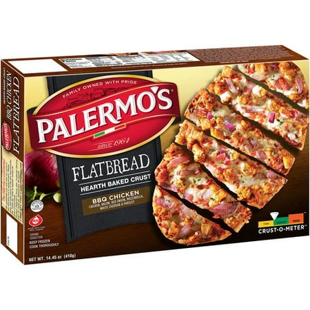 Palermo's Flatbread BBQ Chicken Pizza, 14.45 oz - Walmart.com