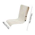 thumbnail image 2 of Comfortable Multi-Use Chair Cushion with Non-Slip Back and Fixed Belt for Dining, Living Room, and Car Seat Support, 2 of 5