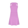 thumbnail image 6 of LIJCC Kid Girls Sleeveless Tennis Dresses Golf Outfit High Waist Workout Athletic Skorts A-Line Dress Raceback Golf Dress School Sports Dresses Athletic Outfits, 6 of 6