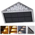 thumbnail image 3 of Shisuyan Lampe Solaire pour Clôture ABS 1Ensemble 4.32x3.14x2.16 Po, 3 of 8