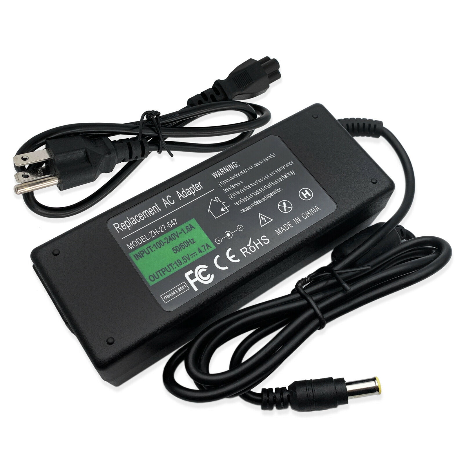 19.5V 4.7A AC Adapter Charger for Sony Vaio PCG-3G2L PCG-7162L Laptop Power - Walmart.com