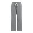 thumbnail image 3 of GHSOHS Mens Casual Cargo Sweatpants Fleece Lined Joggers Pants High Waisted Drawstring Relaxed Fit Cargo Sweat Pants Sports Trousers, 3 of 6