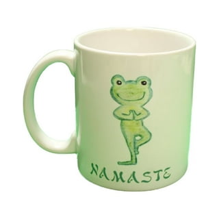 PREORDER: Froggy Handmade Ceramic Mug//clay Mug Handmade,handmade Coffee Mug,aesthetic  Mug,modern Coffee Mug,frog Mug,cute Mug, Funky Mug 