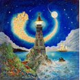 thumbnail image 2 of Bell, Bill 26x26 Black Ornate Wood Framed with Double Matting Museum Art Print Titled - Angels Light, 2 of 4