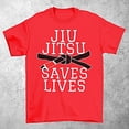 thumbnail image 7 of Jiu Jitsu Saves Lives Graphic Tee, 7 of 7