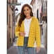 thumbnail image 3 of TACVASEN chaqueta acolchada con capucha y cremallera completa para mujer, abrigos cálidos acolchados de invierno, cortavientos informal, prendas de vestir acolchadas, tela para exteriores, 3 of 5