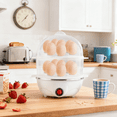 thumbnail image 3 of Rapid Egg Cooker Electric 14 Eggs Capacity,Soft,Medium,Hard Boiled,Poacher,Omelet Maker Egg Poacher With Auto Shut-Off, 3 of 11