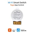 thumbnail image 2 of WiFi 30A intelligent on/off switch, Tuya Smart Life App, supports Amazon Alexa Google Assistant voice control, suitable for high-power lighting production and processing, 2 of 10