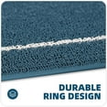 thumbnail image 3 of PABUBE Outdoor Doormat, Non-Slip Waterproof Welcome Mat, Heavy Duty Low Profile Dirt Trapper Entry Rug for Front Door Entryway, Porch, Patio, 24"x 36" , Blue, 3 of 11