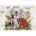 thumbnail image 2 of Janlynn/Suzy's Zoo Mini Counted Cross Stitch Kit 7"X5"-Dogs Of Duckport (14 Count), 2 of 2
