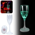thumbnail image 2 of LED Light Up Cups Wine Champagne Flutes Party Favors Adults,Colored Plastic Champagne Flutes Drinking Glasses Glow in the Dark Colorful Glowing Cups for Birthday Christmas Halloween Weddings, 2 of 5