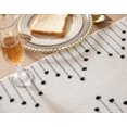 thumbnail image 5 of Boho Table Runner with Tassels for Home Dining Table décor, for Modern Farmhouse Decor 13 x 72 Inch, 5 of 5