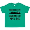 thumbnail image 3 of Inktastic Portland Oregon Someone Loves Me Skyline Boys or Girls Toddler T-Shirt, 3 of 5