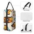 thumbnail image 3 of Goofa Butterflies Printed Toiletry Bag with Handle,Large Capacity Travel Makeup Cosmetic Bag for Women, Carry on Airport Airline Compliant Bag, 3 of 9