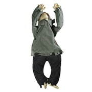 Yescom Halloween Crawling Baby Zombie Creeping Prop Scary Ghost Baby Doll Haunted Home Decor Sound Sensor Flashing Eyes 2026