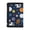 Mixed Sports Balls Pattern, variant on FUIALDOLG Polyester Children's Wallet with Slim Large Capacity Boys Trifold Wallet for Travel, Christmas Skull Art Trifold Coin Wallet