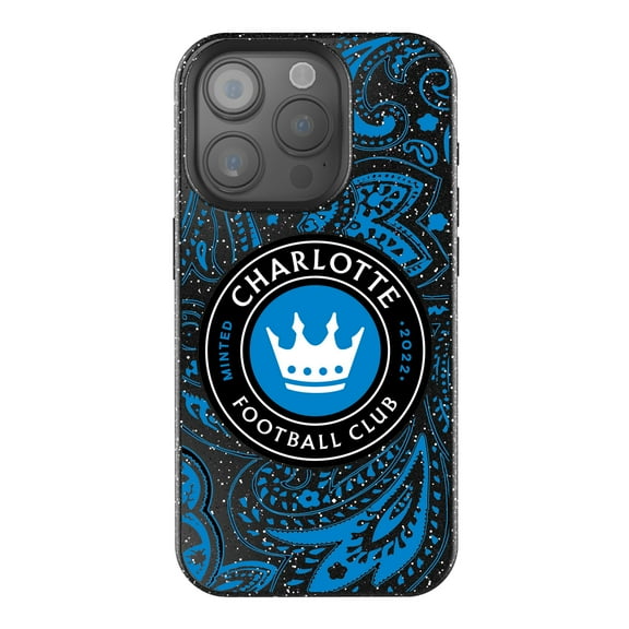 Keyscaper Black Charlotte FC iPhone Bling Case
