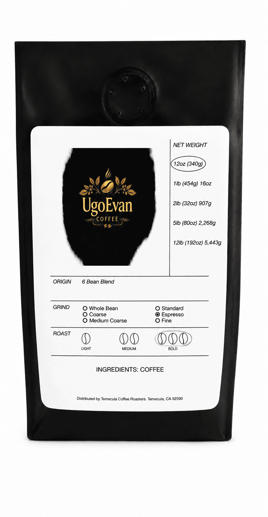 McCaf√©, Ground Coffee, 12 oz, Breakfast Blend, Light Roast