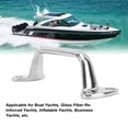 thumbnail image 4 of Boat Grab Handle, Secure Support Marine Handrail Firm Grip 316 Stainless Steel 4PCS  for Business Yachts, 4 of 7