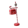thumbnail image 3 of Estatua del buzón de Navidad,Estatua de buzón de Navidad,decoración navideña,Esculturas de buzón con adornos navideños,Centro de mesa de decoración navideña,regalo decorativo para las, 3 of 8