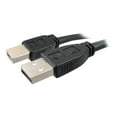 thumbnail image 3 of Comprehensive Pro AV/IT - USB cable - USB Type B (M) to USB (M) - USB 2.0 - 25 ft - active, plenum - matte black, 3 of 5