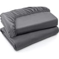 thumbnail image 1 of Queen Fitted Sheet - Pack of 2 Bottom Sheets - Soft Brushed Microfiber - Deep Pockets, Shrinkage & Fade Resistant - Easy Care (Queen, White), 1 of 7