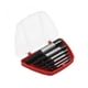 thumbnail image 1 of Juego de extractores de tornillos rotos, herramienta de extracción con caja de almacenamiento para pernos de tubería rotos, fácil de quitar, 6 uds., 1 of 5