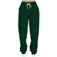 thumbnail image 1 of Posijego Womens Sweatpants Drawstring High Waisted Jogger Pants Casual Elastic Bottom Plain Sweat Pants, 1 of 6