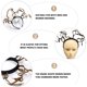 thumbnail image 2 of 1 pieza de aros de pelo con forma de serpiente, accesorios para disfraces de Halloween para mujeres, color al azar, 2 of 7