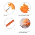 thumbnail image 3 of Uxcell 11" to 31" Chenille Cleaning Duster, Washable Extendable Brush Orange 2Pack, 3 of 5