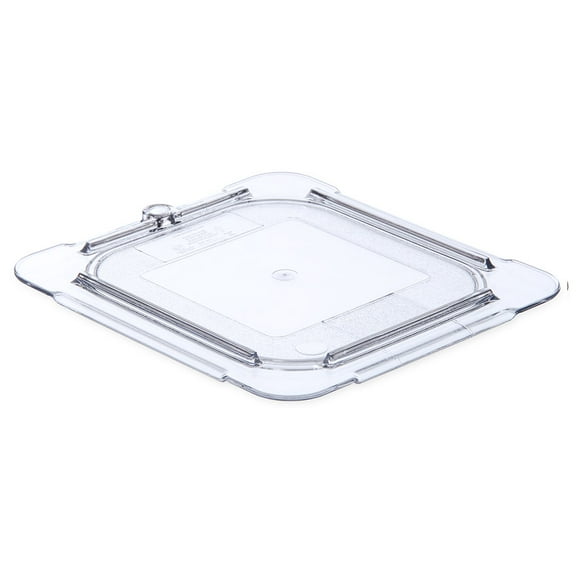 Carlisle 10316U07 Universal 1/6 Size Food Pan Lid - Flat, Clear