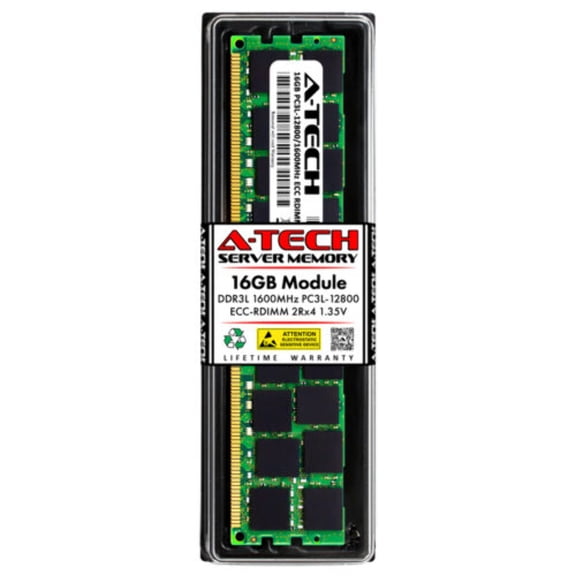 Dell 16GB PC3L-12800 ECC REG Memory RAM for Dell PowerEdge T420 (A6994465 Equivalent) Memory