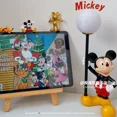 thumbnail image 2 of Lámpara de noche con dibujos de Mickey y Minnie para decoración de dormitorio, lámpara de mesa, muñeco de dibujos animados, adornos de escritorio para lectura, regalo de Navidad, 2 of 5