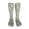 thumbnail image 5 of Honeii Frog With Sweet Print Calf Socks Sports Socks Seamless Toe, Trouser Socks,Knee High Long Socks for Women and Men-One Size, 5 of 8