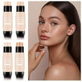thumbnail image 1 of Contour Foundation Stick With Brush Highlighter Bronzer Pen Concealer Face Highlighter Shades Pencil Highlighter Contouring Stick Waterproof Long Lasting, 1 of 5