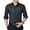Black, variant on Jinda Men's Long Sleeve Dress Shirts Button Down Shirt Fitted Dress Shirt Casual Cotton Regular Fit Button Up Black 17