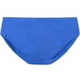 thumbnail image 3 of TANBOM Men's Bulge Enhancing Briefs Mesh Nylon Underwear Blue M 1-Pack, 3 of 6