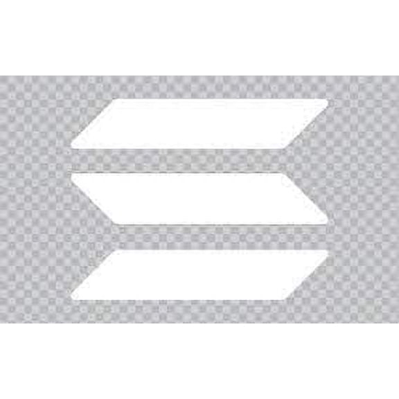 Solana (SOL) Logo Vinyl Decal - 6 Inch White