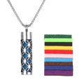 thumbnail image 1 of Aromatherapy Oil Diffuser Necklace, Aromatherapy Pendant Necklace, Vintage Open Locket Aroma Perfume Necklace For Men Women, 1 of 9