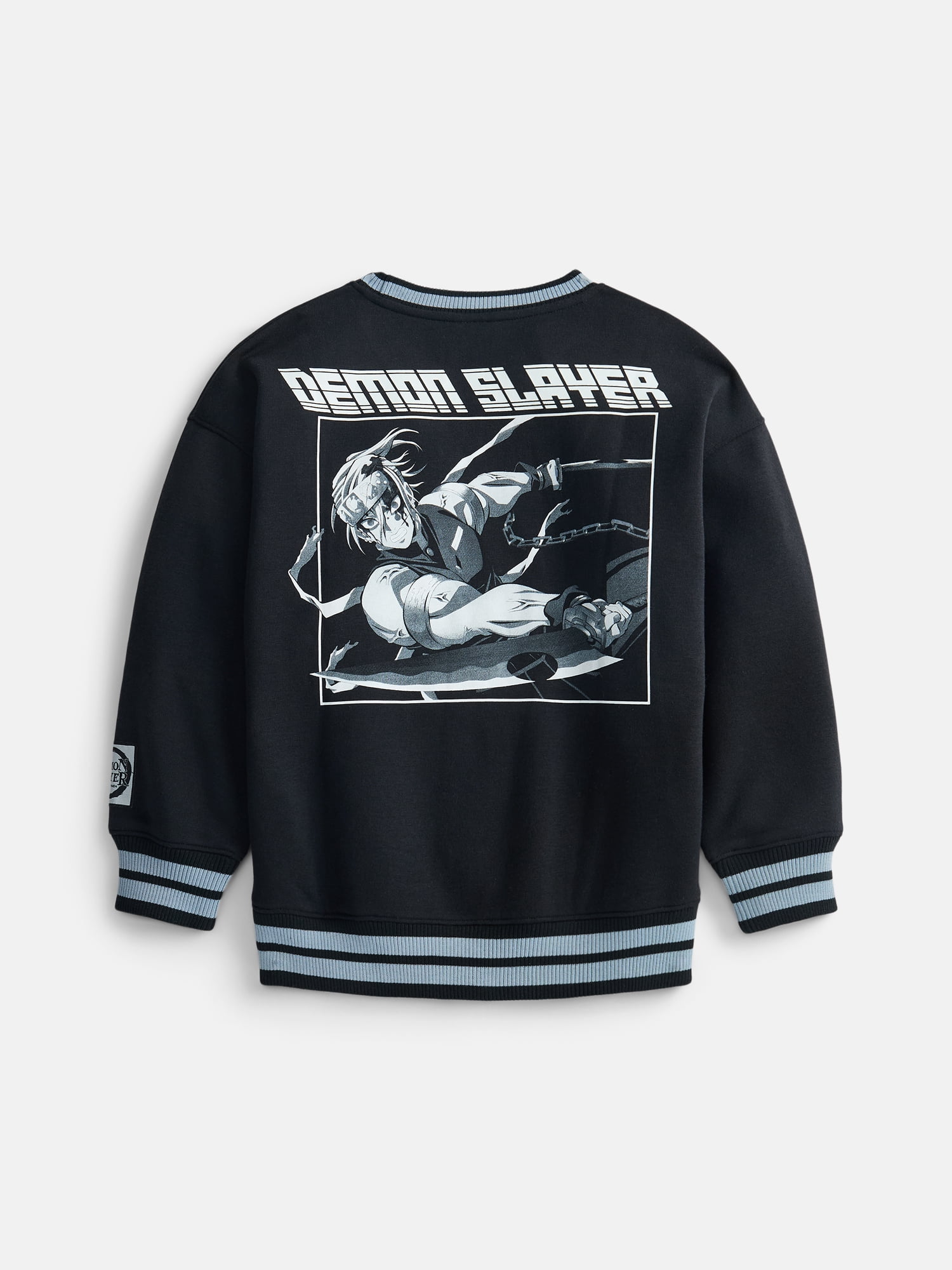 Demon Slayer Boys' Front Back Graphic Sweatshirt and Jogger Pants, 2-Piece, Sizes 4-16