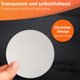 thumbnail image 4 of Arandelas Antideslizantes para Ducha y Baño （8cm）, Juego de 20 Revestimientos de Ducha Revestimiento de Bañera Transparente, Autoadhesivo, Alfombrilla de Baño Antideslizante, Fácil de Quitar, 4 of 5