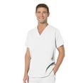 thumbnail image 5 of Landau Essentials Relaxed Fit 5-Pocket V-Neck Scrub Top for Men 7489, 5 of 9