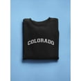 thumbnail image 3 of Colorado Text Men Sweatshirt, Male Large, 3 of 4