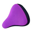 thumbnail image 4 of Funda de sillín de bicicleta, funda de asiento de bicicleta Universal antideslizante para bicicleta de carretera para adultos Púrpura, 4 of 8
