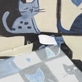 thumbnail image 3 of Yayeee Tapestry Wall Hanging for Bedroom 60" x 40" Living Room Home Wall Art Decor, Black and Blue Cat, 3 of 7