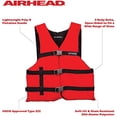 thumbnail image 5 of AIRHEAD GENERAL PURPOSE LIFE VEST,RED,ADULT,4 PK, 5 of 7