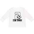 thumbnail image 3 of Inktastic 2nd Birthday Soccer Boys or Girls Long Sleeve Toddler T-Shirt, 3 of 5