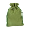 thumbnail image 3 of jifeng 50 Pieces Gift Bags with Drawstring Drawstring Bag for Grocery Party Wedding Green, 3 of 9