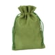 thumbnail image 3 of 50 bolsas de regalo con cordón, bolsas de regalo navideñas, suministros para fiestas, bolsas de galletas y dulces. Verde, 3 of 9