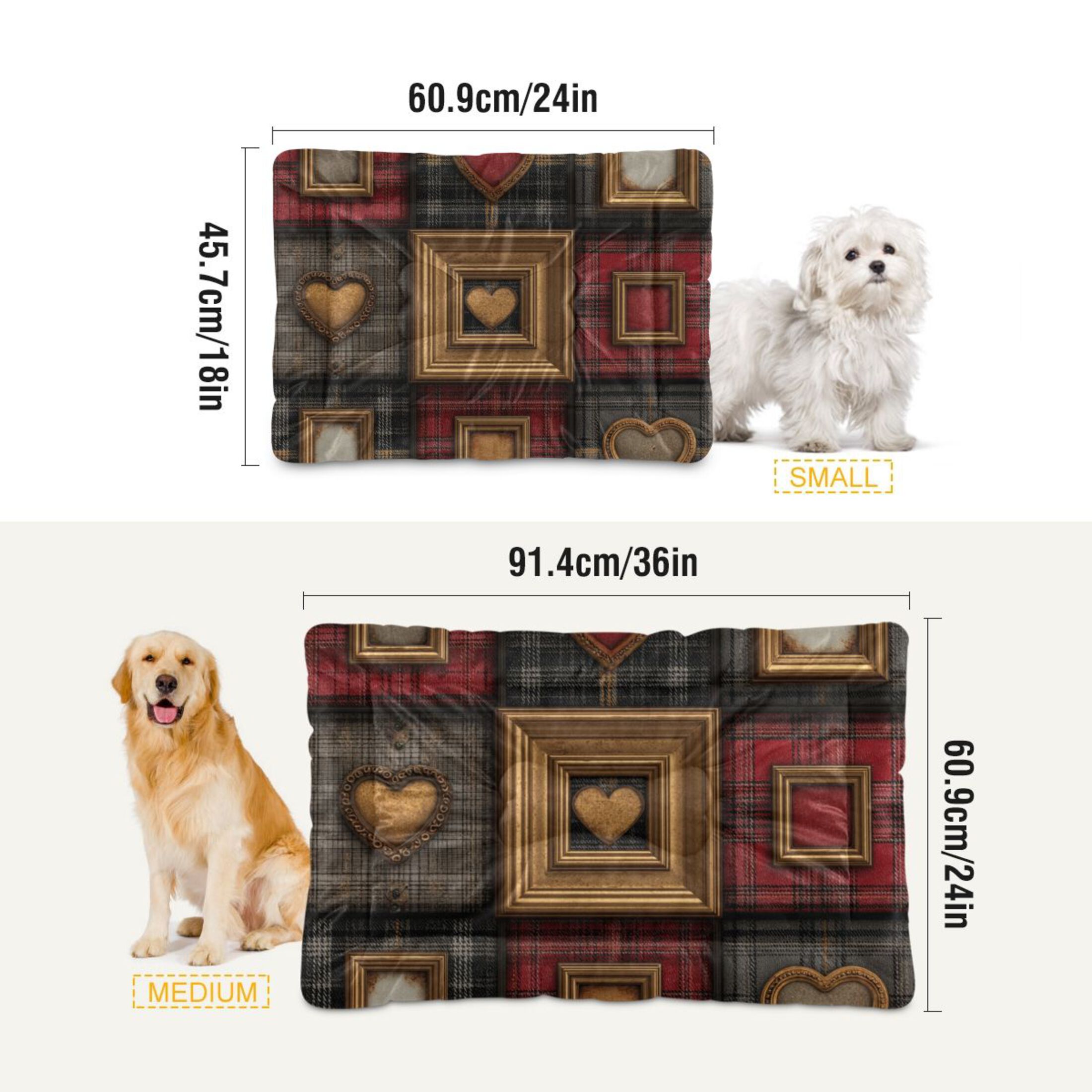 Cozy Mat Pet Bed Indoor Outdoor Warm Soft For Cat Dog Puppy(S/M) Gothic Aesthetic